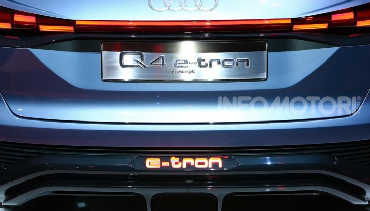 Audi Q4 e-tron Concept: il crossover elettrico per Ginevra 2019 - Foto 16 di 34
