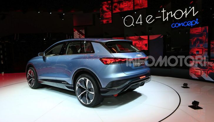 Audi Q4 e-tron Concept: il crossover elettrico per Ginevra 2019 - Foto 20 di 34