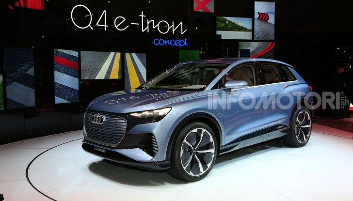 Audi Q4 e-tron Concept: il crossover elettrico per Ginevra 2019 - Foto 22 di 34