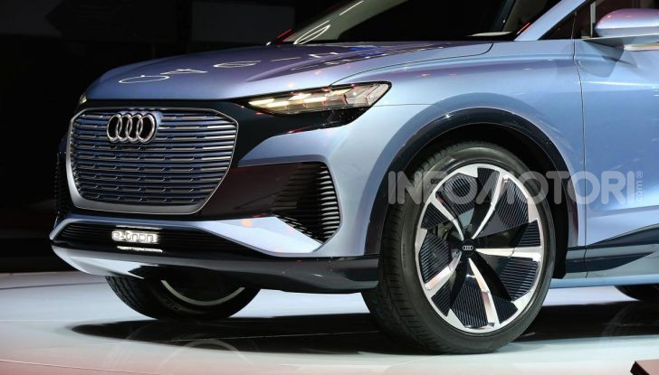 Audi Q4 e-tron Concept: il crossover elettrico per Ginevra 2019 - Foto 5 di 34