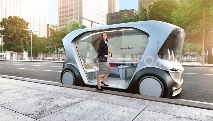 Bosch presenta al CES lo shuttle per la mobilità del futuro - Foto 3 di 7