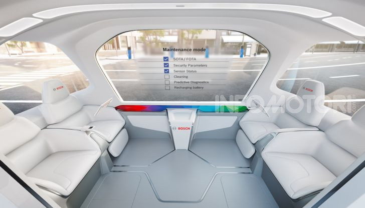 Bosch presenta al CES lo shuttle per la mobilità del futuro - Foto 4 di 7