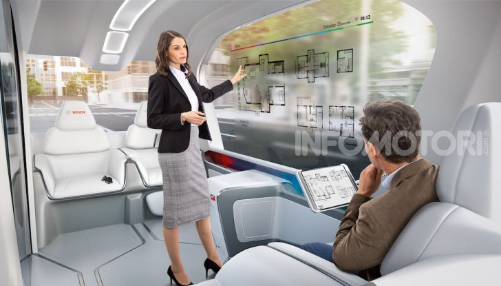 Bosch presenta al CES lo shuttle per la mobilità del futuro - Foto 6 di 7