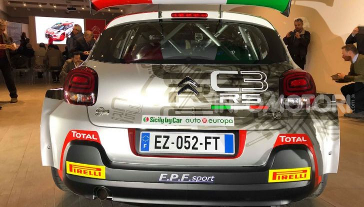 Citroen C3 R5: ecco l’auto che partecipa al Campioanto Italiano Rally 2019 - Foto 2 di 13