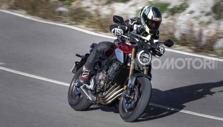 Prova su strada Honda CB650R e CBR650R 2019, caratteristiche, prezzi ed opinioni - Foto 14 di 78
