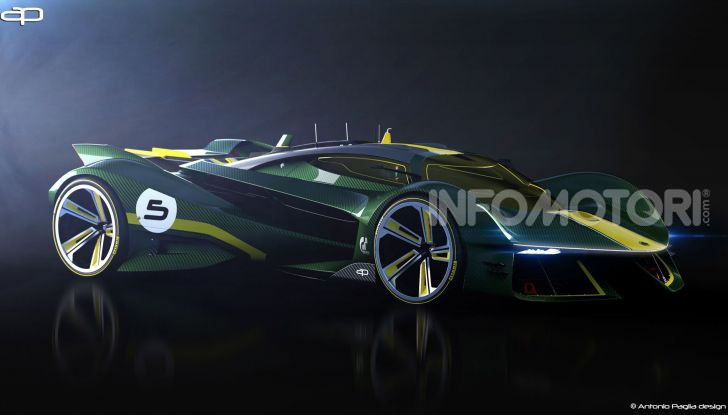 Lotus Evil Vision GT Concept: una nuova rivale per Ferrari? - Foto 15 di 25