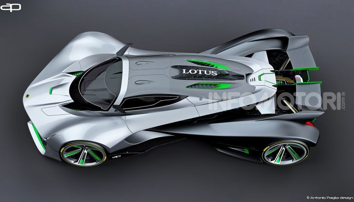 Lotus Evil Vision GT Concept: una nuova rivale per Ferrari? - Foto 10 di 25