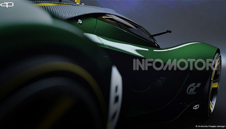 Lotus Evil Vision GT Concept: una nuova rivale per Ferrari? - Foto 11 di 25