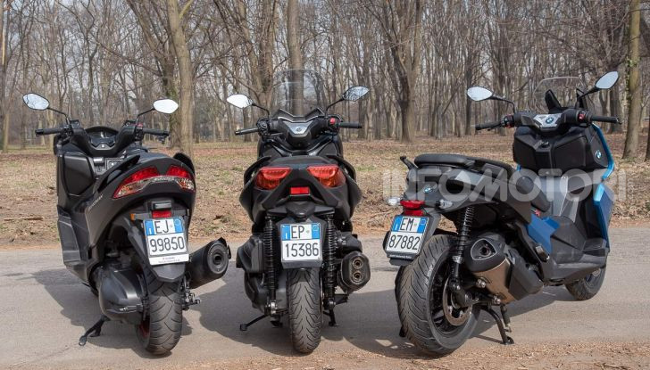 Suzuki Burgman Yamaha XMAX BMW C400X