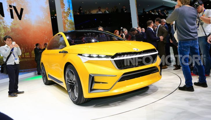 Skoda Vision iV: a Ginevra arriva l’auto elettrica del futuro - Foto 24 di 35