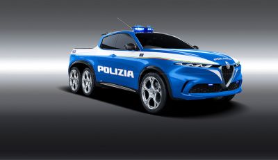 Alfa Romeo Tonale, ecco il Pick-Up della Polizia di Nikita