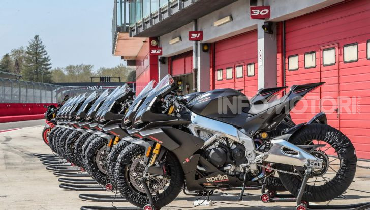 Test in pista Aprilia RSV4 Factory 1100, invecchiando migliora più di un buon vino! - Foto 48 di 65