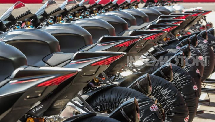 Test in pista Aprilia RSV4 Factory 1100, invecchiando migliora più di un buon vino! - Foto 50 di 65