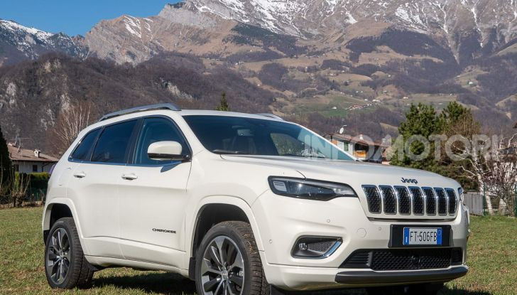 Jeek Cherokee 2019 nuovo frontale