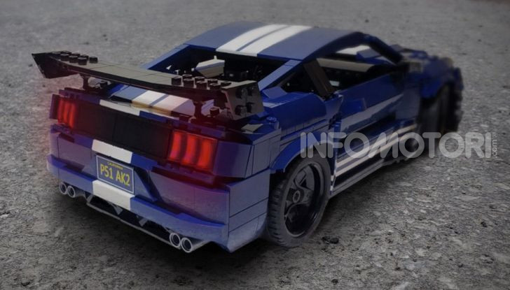 Ford Mustang Shelby GT500 2020, la muscle car versione LEGO - Foto 6 di 6