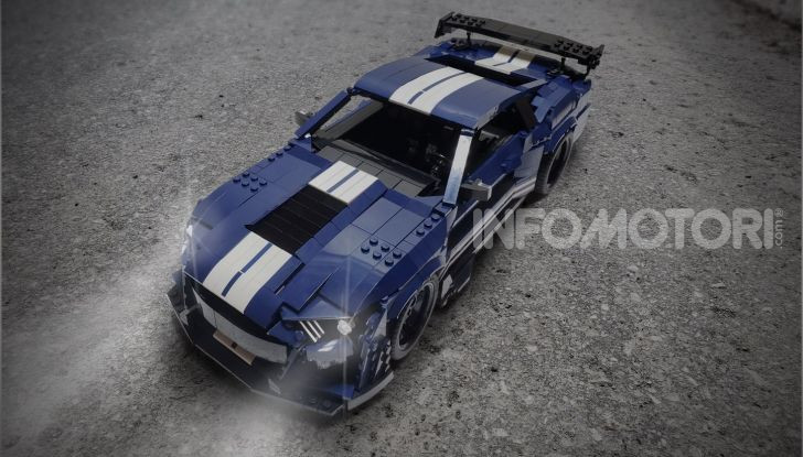 Ford Mustang Shelby GT500 2020, la muscle car versione LEGO - Foto 4 di 6