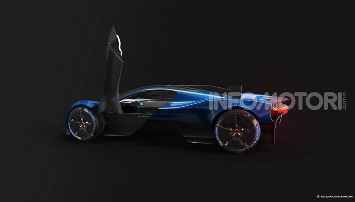 Tesla Olympus Max, il render si ispira alla Valkyrie - Foto 12 di 12