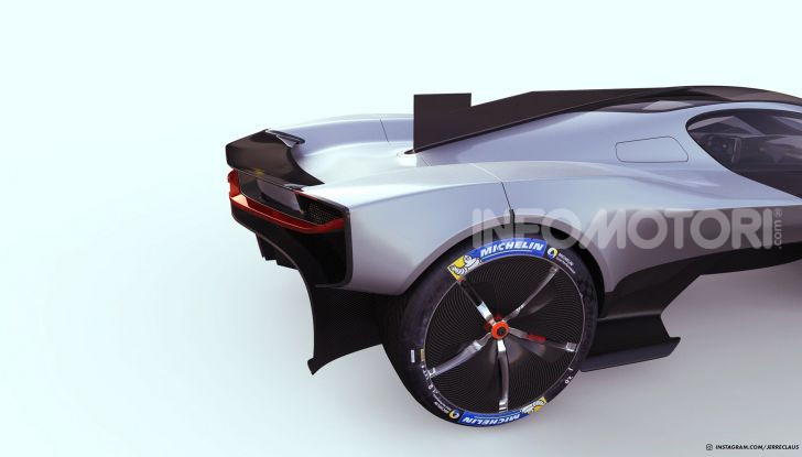 Tesla Olympus Max, il render si ispira alla Valkyrie - Foto 3 di 12
