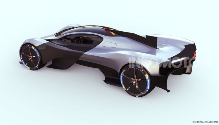 Tesla Olympus Max, il render si ispira alla Valkyrie - Foto 6 di 12