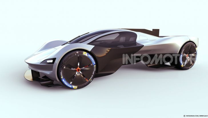 Tesla Olympus Max, il render si ispira alla Valkyrie - Foto 8 di 12