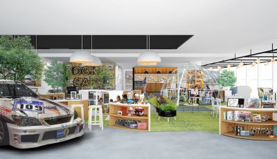 Riapre a Tokyo il Rookie Cafe di Toyota