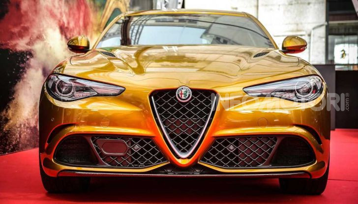 Un’Alfa Romeo Giulia Quadrifoglio d’oro per celebrare la Mille Miglia 2019 - Foto 6 di 8