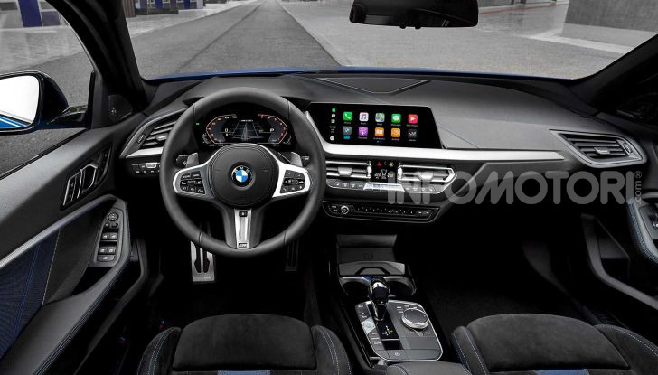 BMW Serie 1 2019: trazione anteriore, design rivisitato - Foto 9 di 17