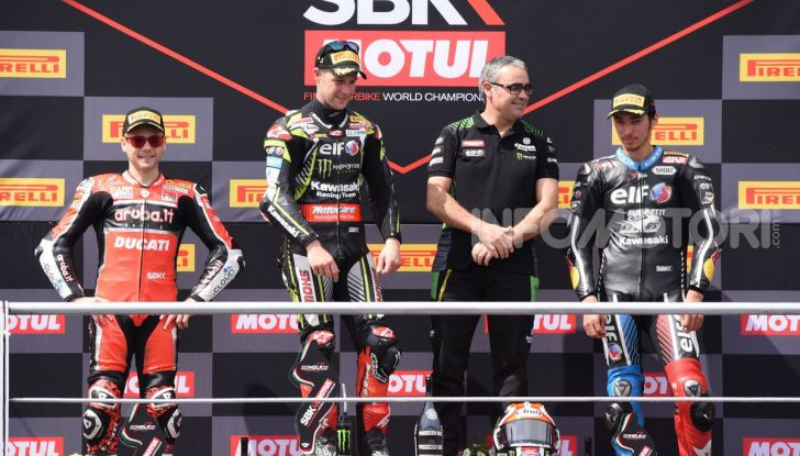 SBK 2019 GP d’Italia: a Imola Jonathan Rea rompe il dominio di Bautista e della Ducati - Foto 1 di 35