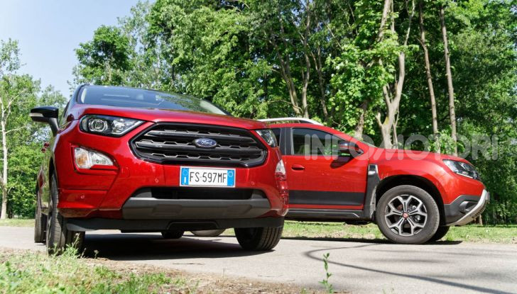 Prova doppia tra SUV best seller: Dacia Duster e Ford EcoSport - Foto 8 di 47