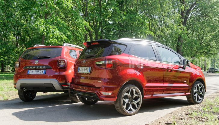 Prova doppia tra SUV best seller: Dacia Duster e Ford EcoSport - Foto 13 di 47