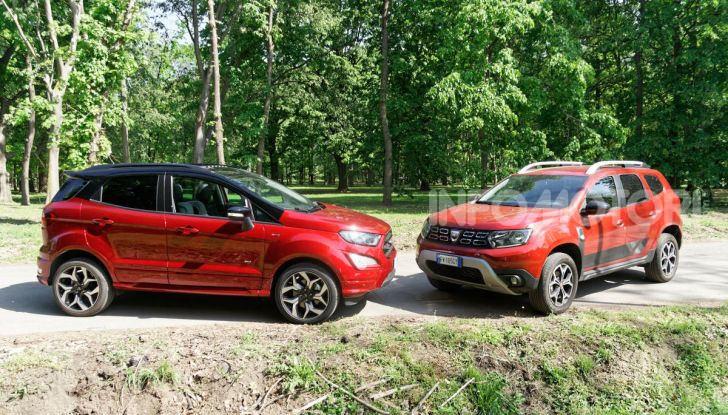 Prova doppia tra SUV best seller: Dacia Duster e Ford EcoSport - Foto 18 di 47