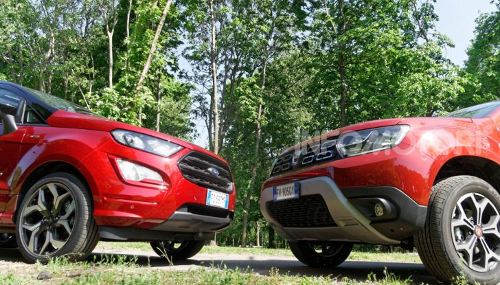 Prova doppia tra SUV best seller: Dacia Duster e Ford EcoSport - Foto 20 di 47