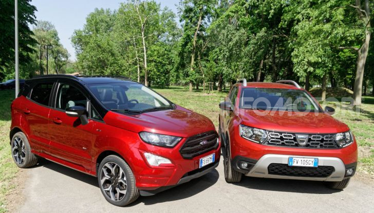 Prova doppia tra SUV best seller: Dacia Duster e Ford EcoSport - Foto 27 di 47