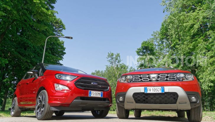 Prova doppia tra SUV best seller: Dacia Duster e Ford EcoSport - Foto 30 di 47