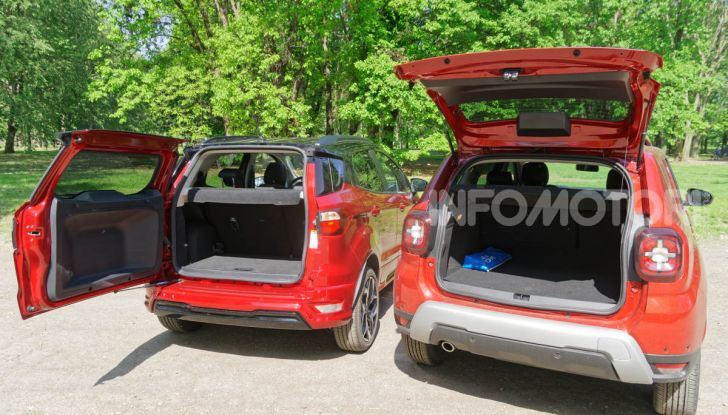 Prova doppia tra SUV best seller: Dacia Duster e Ford EcoSport - Foto 31 di 47