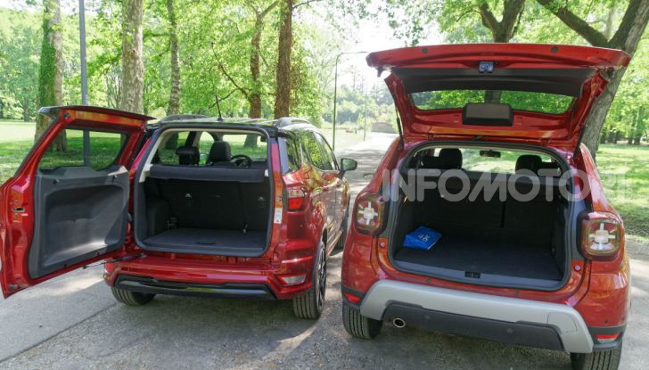 Prova doppia tra SUV best seller: Dacia Duster e Ford EcoSport - Foto 35 di 47