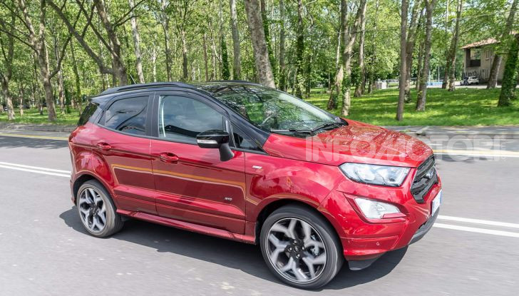Prova Ford EcoSport 2019, il rinnovato B-SUV dell’ovale blu alla conquista dell’Europa - Foto 8 di 54