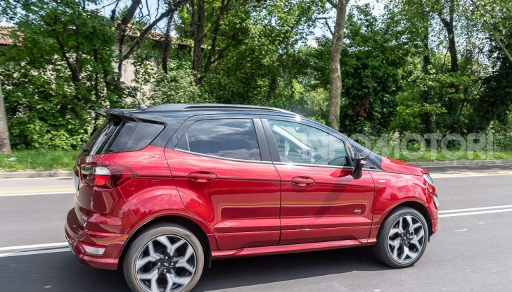 Prova Ford EcoSport 2019, il rinnovato B-SUV dell’ovale blu alla conquista dell’Europa - Foto 9 di 54
