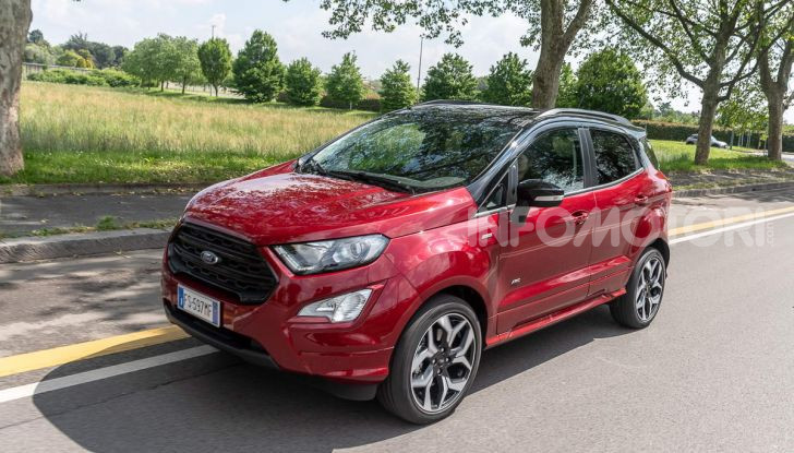 Prova Ford EcoSport 2019, il rinnovato B-SUV dell’ovale blu alla conquista dell’Europa - Foto 12 di 54