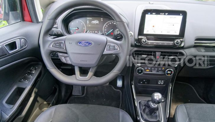 Prova Ford EcoSport 2019, il rinnovato B-SUV dell’ovale blu alla conquista dell’Europa - Foto 37 di 54
