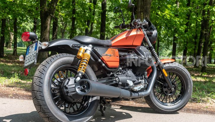 Moto Guzzi V9 Bobber Sport serie speciale stile piacere di guida