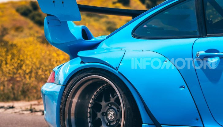 Porsche 911 Blue Riviera, il tuning di RWB - Foto 3 di 20