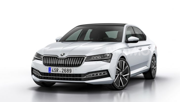 Skoda Superb iV e Citigoe iV, i primi modelli elettrici della Casa - Foto 7 di 9