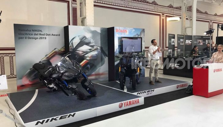 Yamaha Niken: al Moard arriva la moto (a tre ruote) che non c’era - Foto 6 di 8