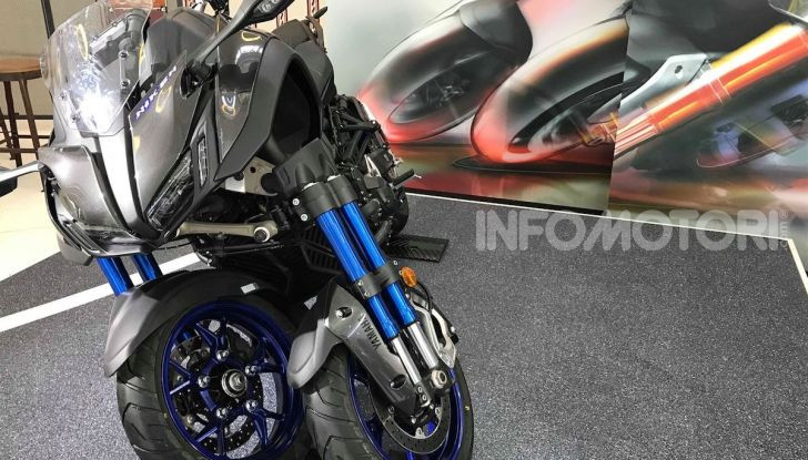 Yamaha Niken: al Moard arriva la moto (a tre ruote) che non c’era - Foto 7 di 8