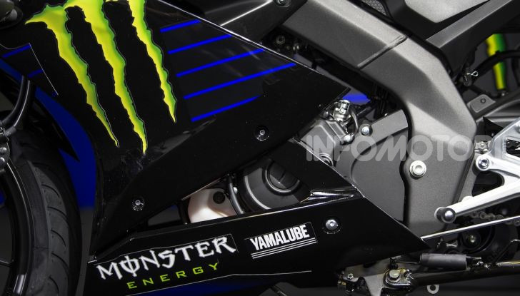 Yamaha  YZF-R125 Monster Energy Yamaha MotoGP Edition: piccola ma con DNA sportivo - Foto 4 di 22