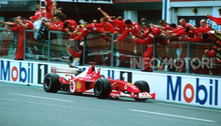 F1: ad Abu Dhabi sarà messa all’asta la Ferrari F2002 di Michael Schumacher - Foto 9 di 10