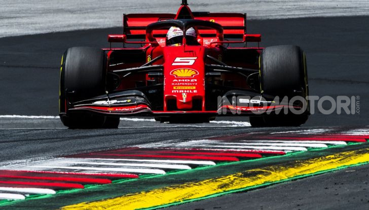 F1 2019 GP Austria, Red Bull Ring: Leclerc e la Ferrari al comando delle libere; Hamilton quarto, Vettel sfiora l’incidente - Foto 8 di 17