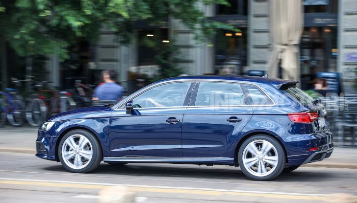 Prova nuova Audi A3 Sportback g-tron 2019: premium a metano! - Foto 20 di 22