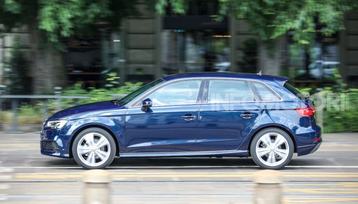 Prova nuova Audi A3 Sportback g-tron 2019: premium a metano! - Foto 21 di 22